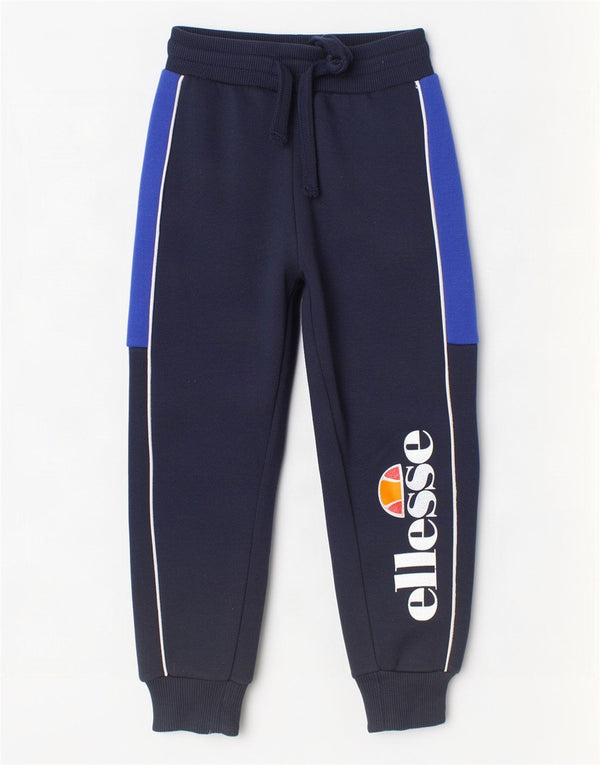 Pantaloni da tuta da ragazzo Ellesse Joggers 3-4 anni Blu navy Colourblock
