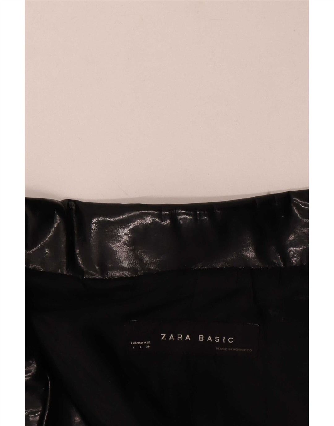 Giacca blazer a 3 bottoni da donna Zara UK 16 grande nera