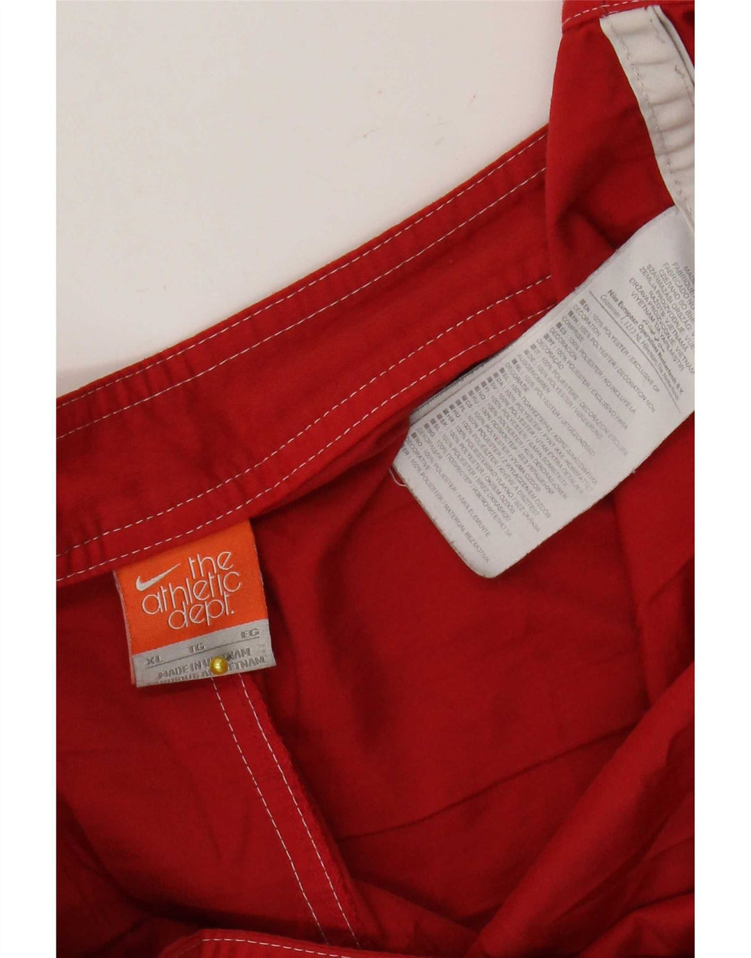 Costume da bagno grafico da uomo Nike XL rosso poliestere