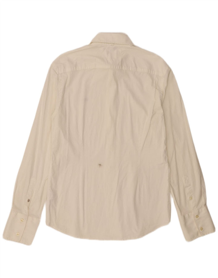 Camicia slim fit da uomo Tommy Hilfiger grande cotone bianco