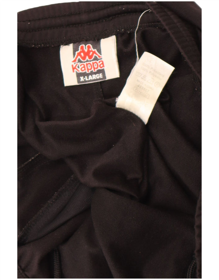 Pantaloncini sportivi grafici da uomo Kappa XL poliestere nero