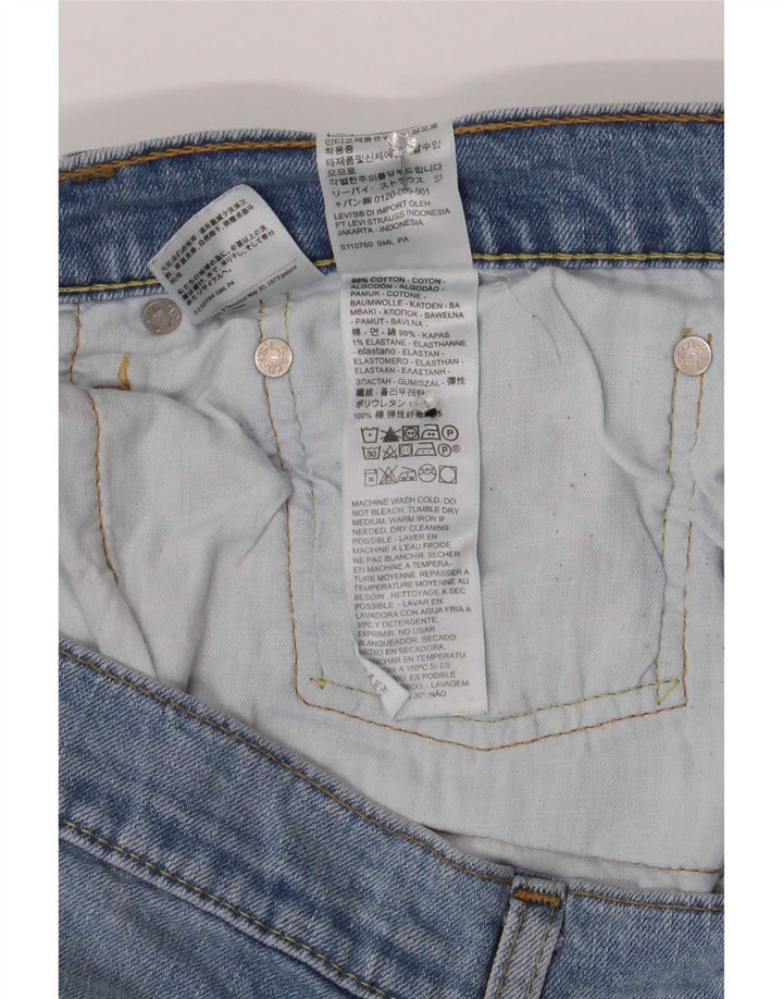 Levi's Uomo 511 Slim Jeans W36 L32 Cotone Blu