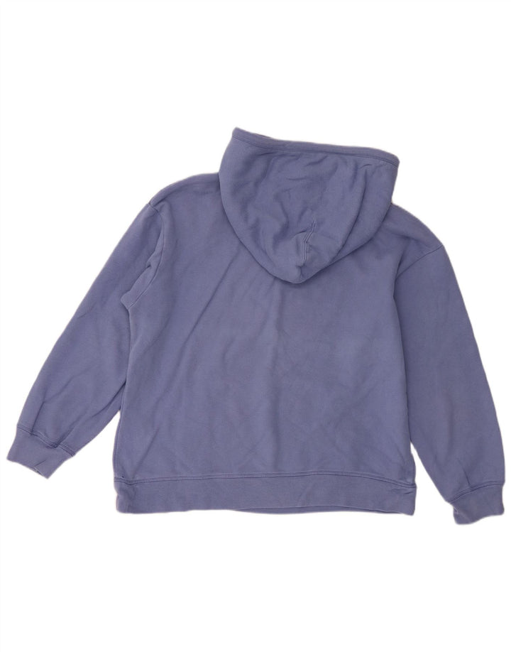 Maglione con cappuccio vestibilità ampia da donna Levi's UK 14 Cotone blu medio