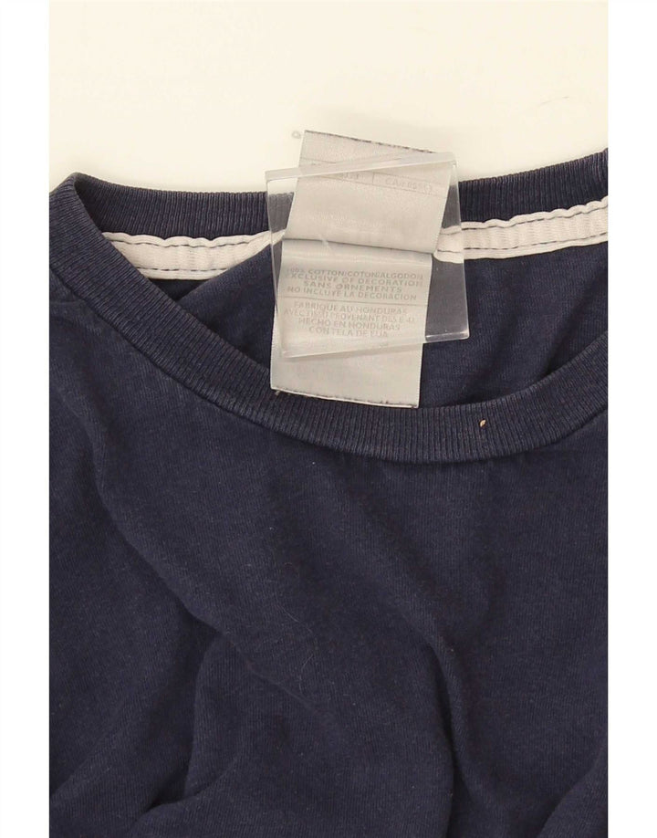 T-shirt da uomo Nike Top in cotone blu navy medio