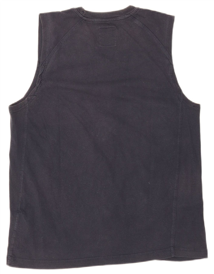 Canotta da uomo Champion in cotone medio blu navy