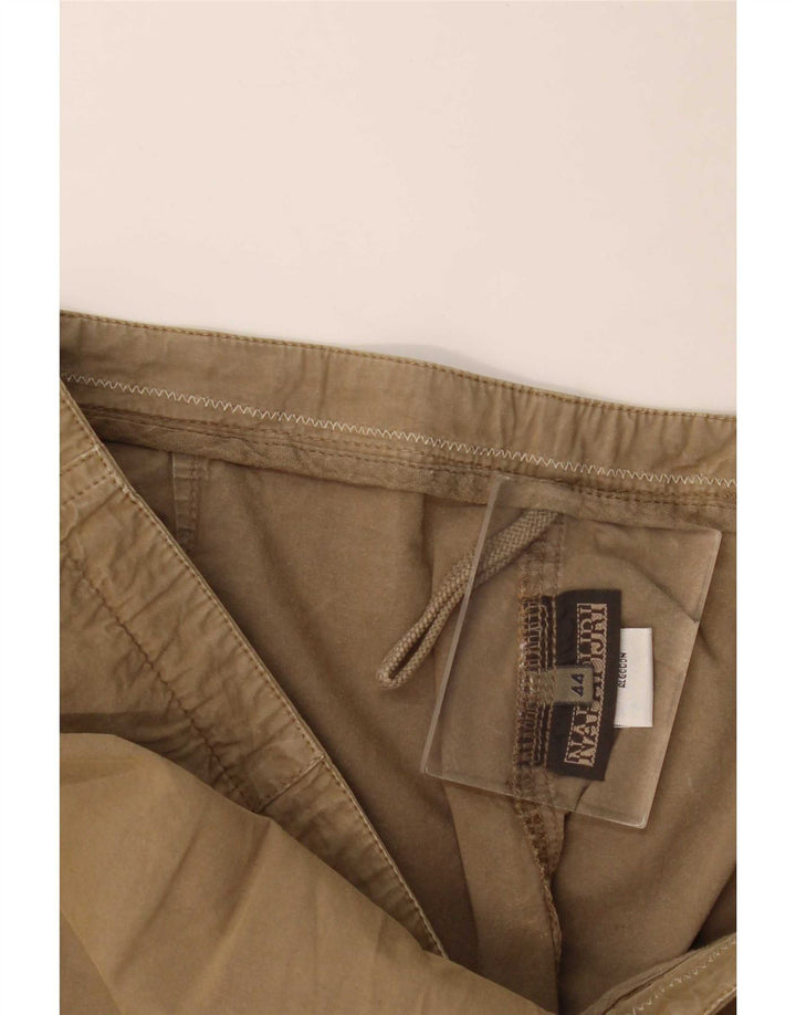 Gonna longuette da donna Napapijri IT 44 media W32 cotone marrone