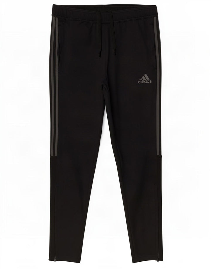 Pantaloni da tuta Adidas Aeroready da uomo in poliestere nero medio