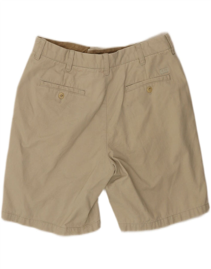 IZOD Mens Chino Shorts W33 Medium Beige Cotton Vintage Izod and Second-Hand Izod from Messina Hembry 