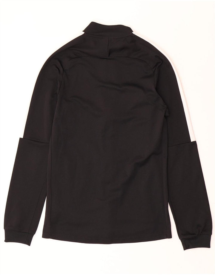 Giacca da tuta da uomo Nike, piccola, nera, in poliestere color block, sportiva