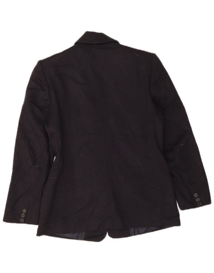 Giacca blazer a 3 bottoni da donna Ball On IT 42 Lana vergine blu navy medio