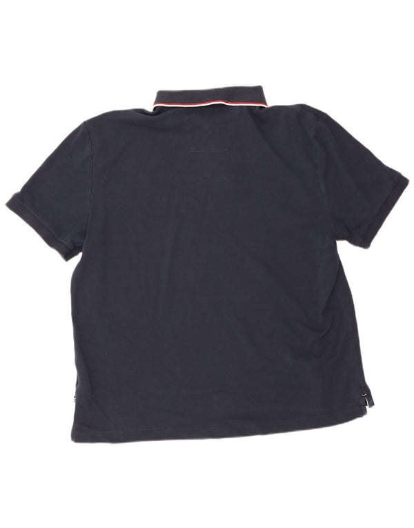 Polo da uomo Nautica XL in cotone blu navy