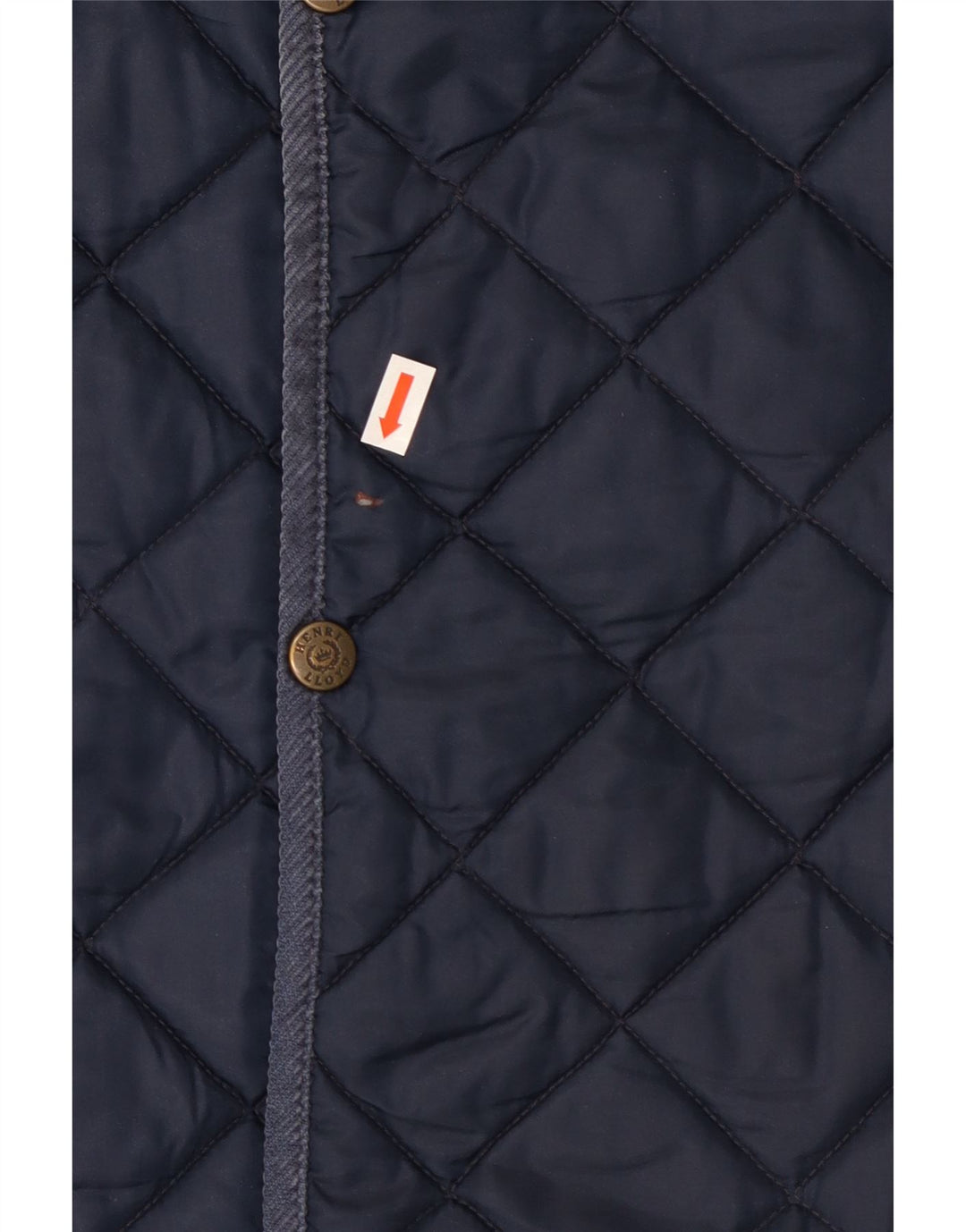 Giacca trapuntata da uomo Henri Lloyd UK 42 XL Nylon blu navy