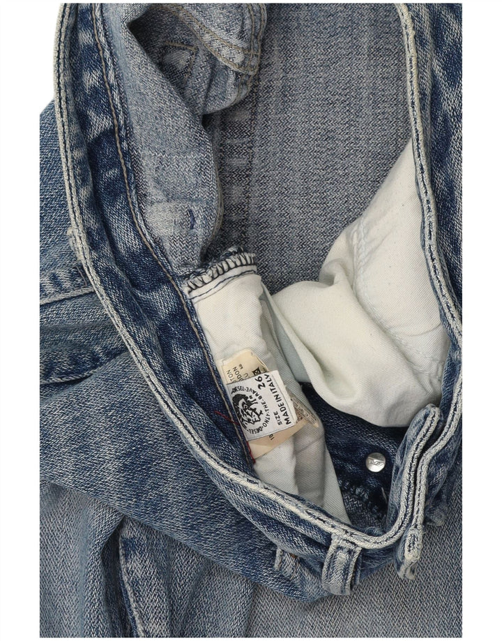 Jeans dritti da donna DIESEL W26 L30 cotone blu