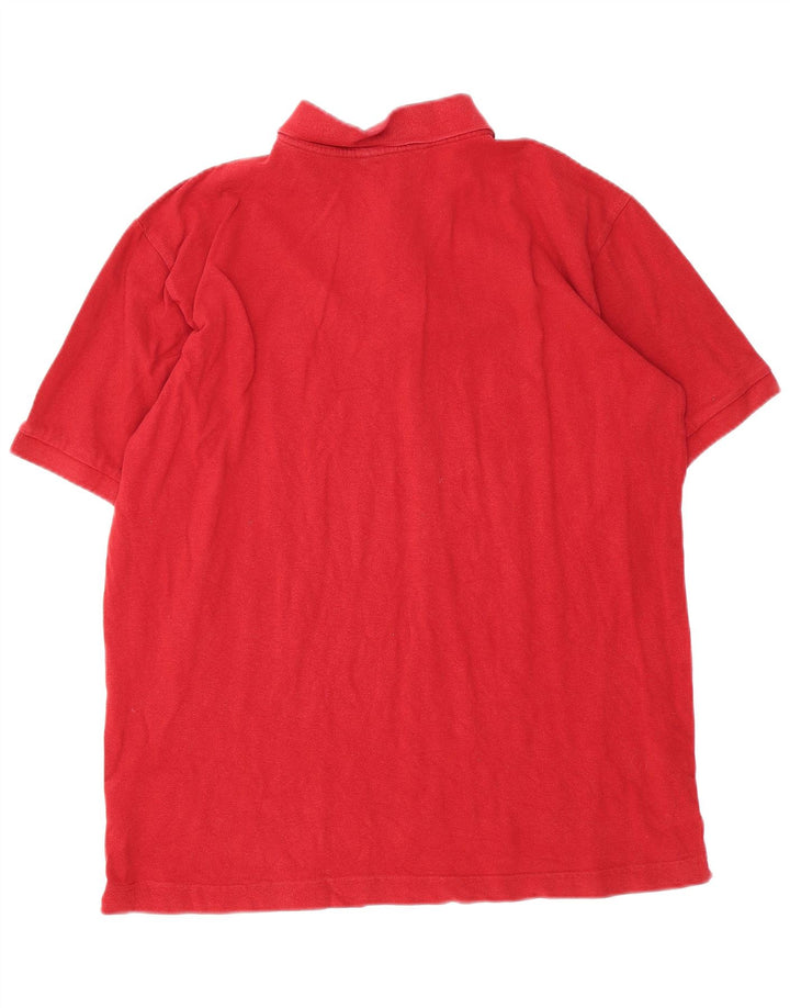 KAPPA Mens Polo Shirt XL Red Cotton