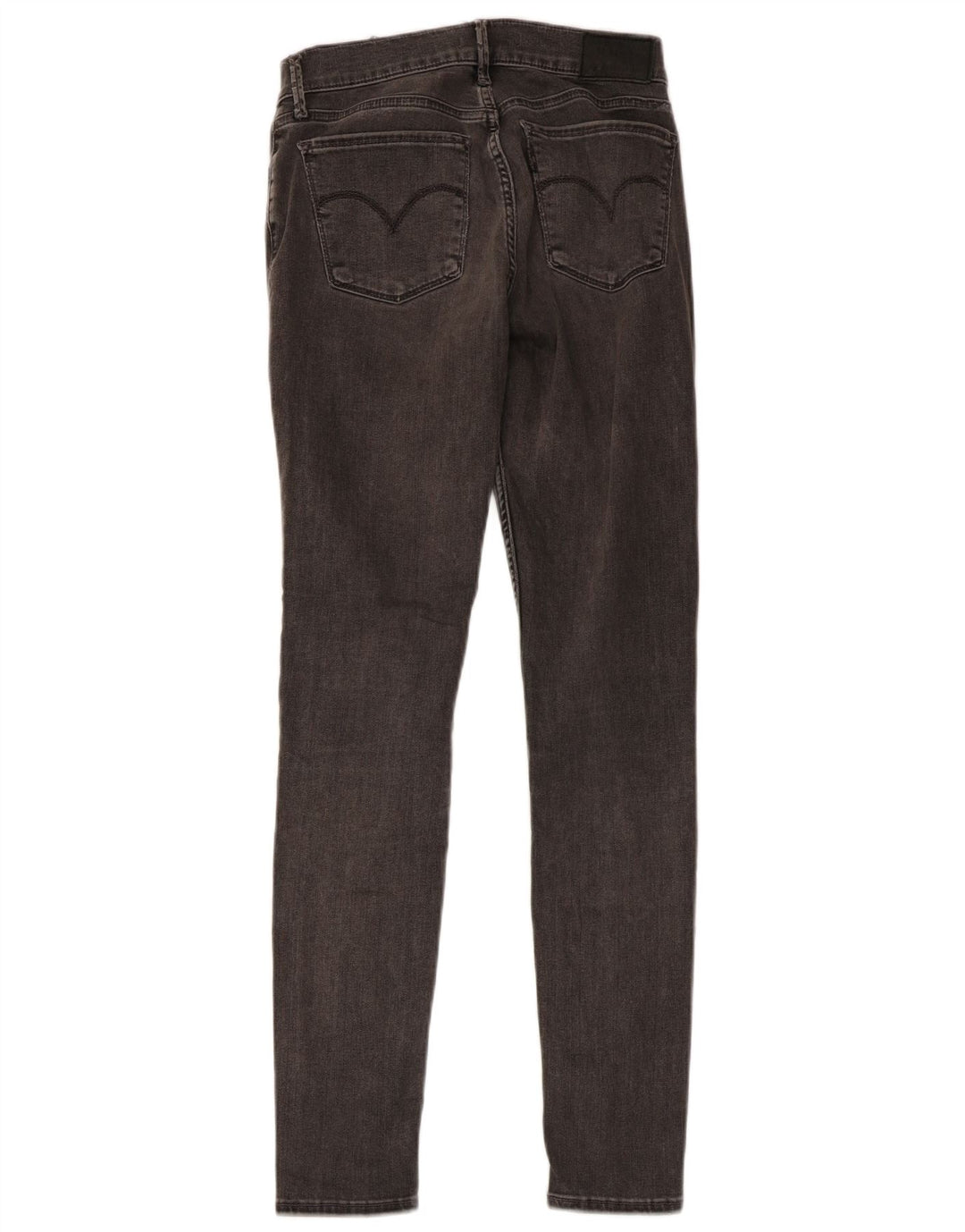 LEVI'S Jeans 710 Super Skinny da Donna W26 L29 Cotone Grigio