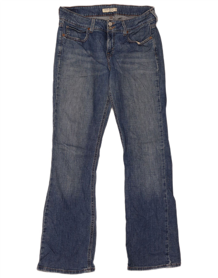 Levi's Donna 515 Slender Bootcut Jeans US 8 Medio W32 L31 Cotone Blu