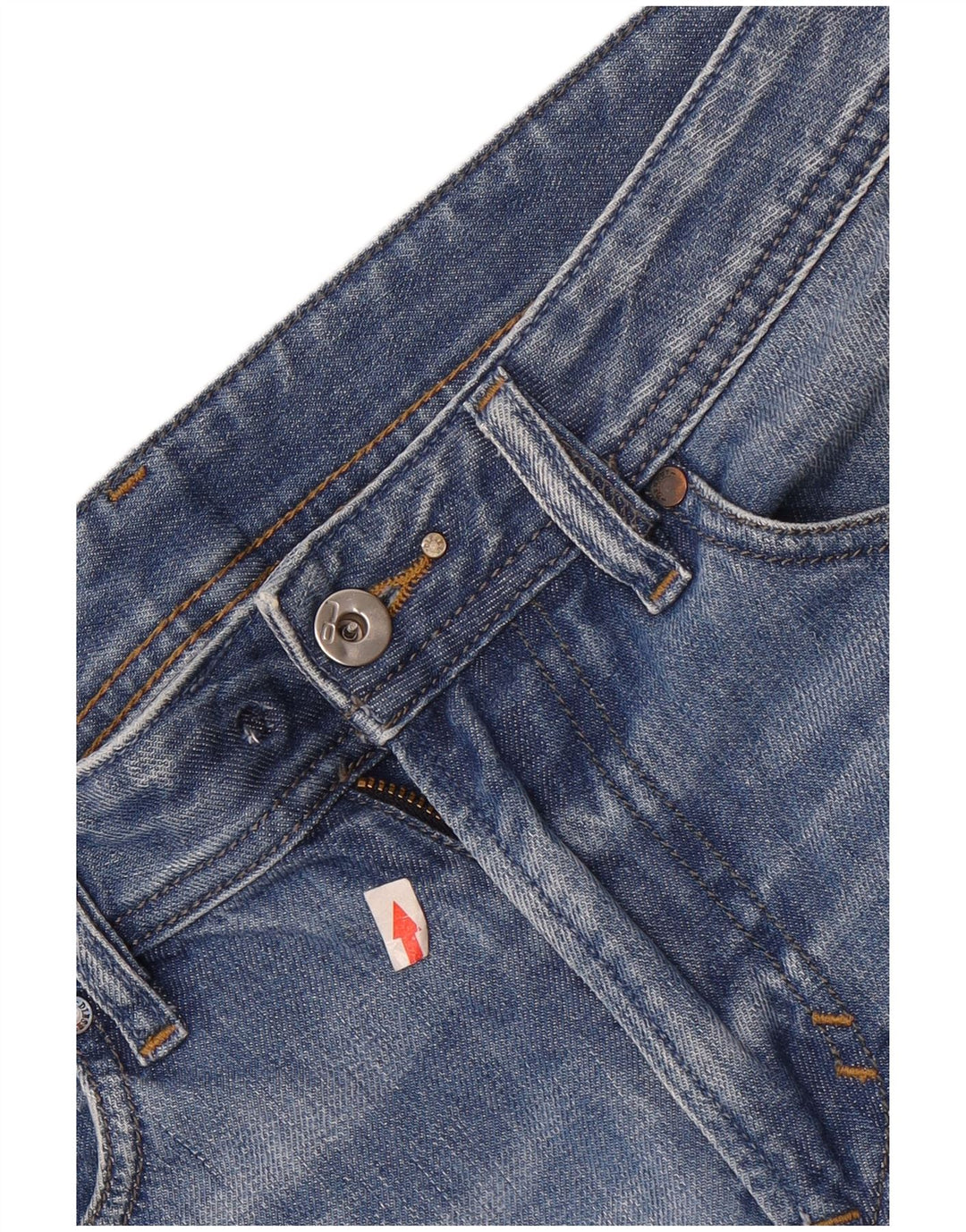 Pantaloncini di jeans da uomo Diesel W29 cotone blu medio