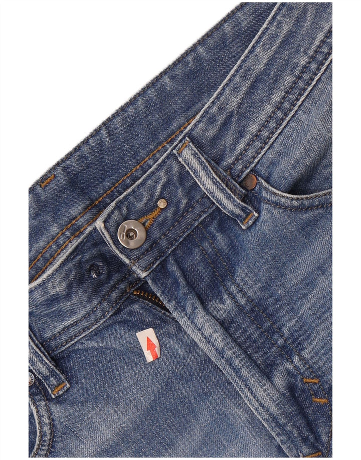 Pantaloncini di jeans da uomo Diesel W29 cotone blu medio