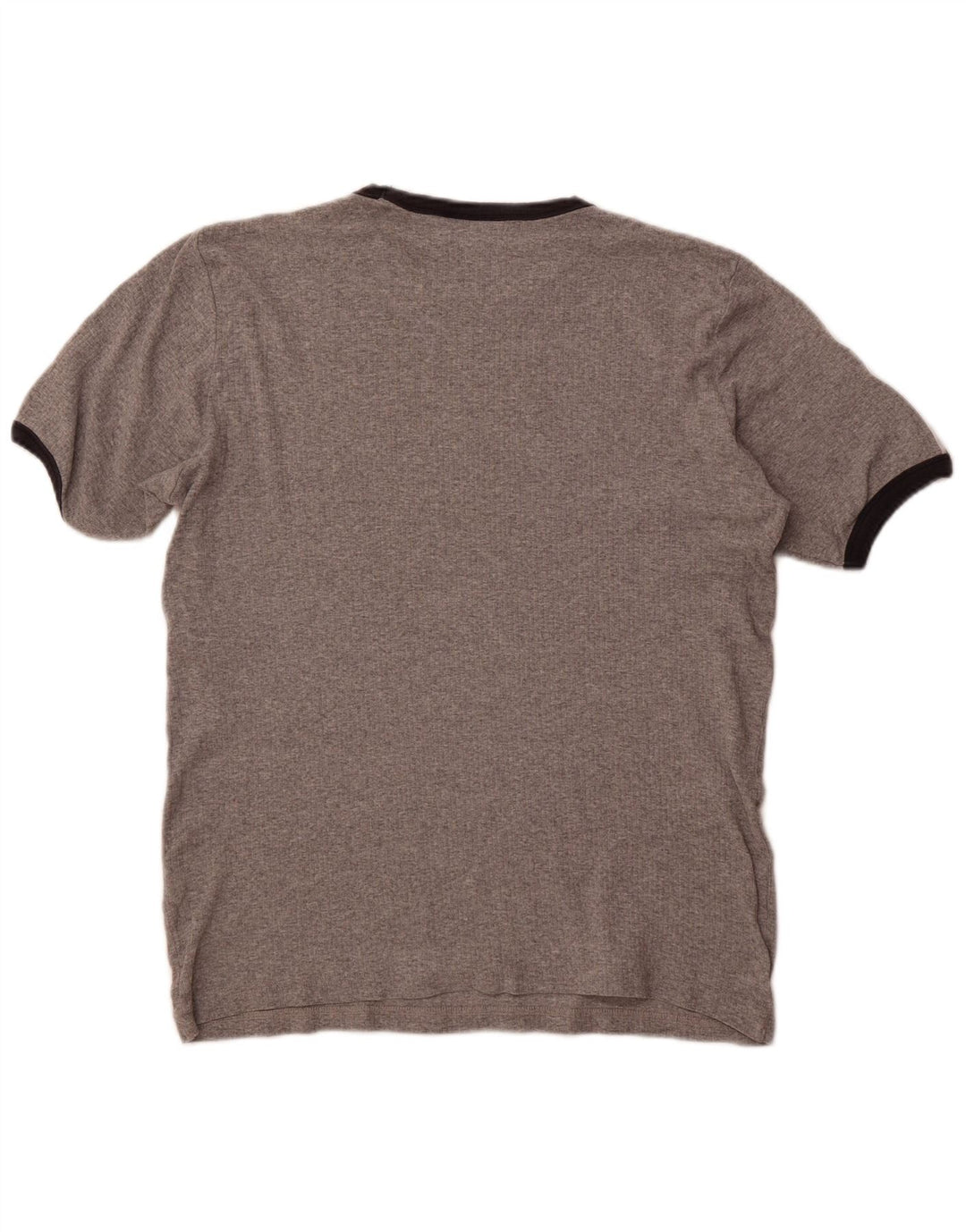 T-shirt da uomo BUFFALO Top in cotone grigio medio