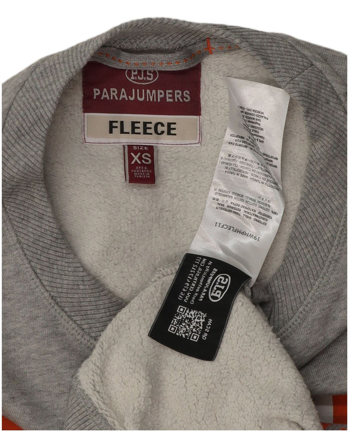 Felpa grafica da uomo Parajumpers XS in cotone color block grigio