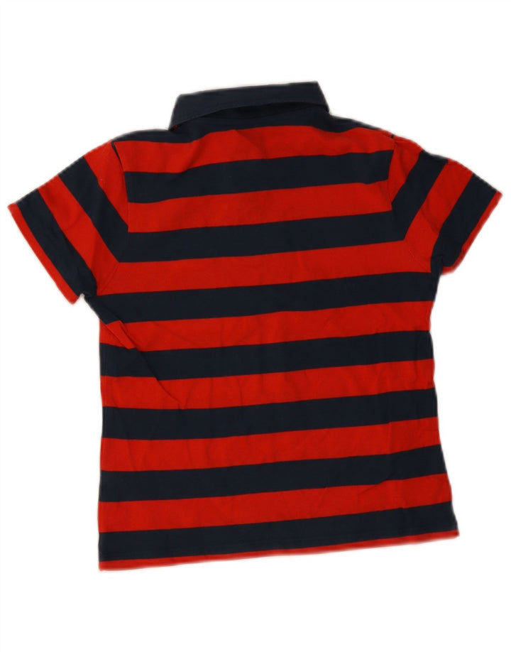Polo da bambino Admiral 9-10 anni in cotone rigato rosso