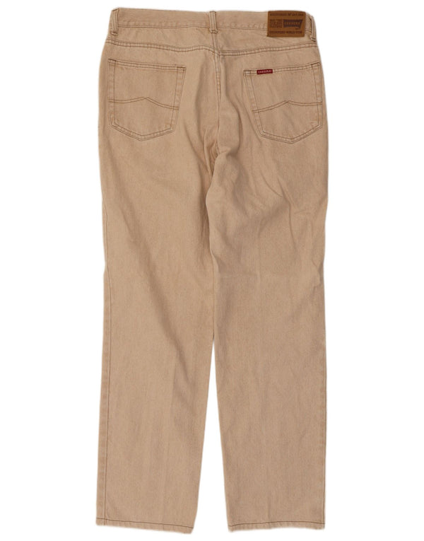 Jeans dritti da uomo Carrera W38 L32 cotone beige