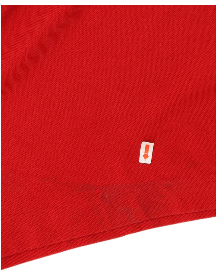 Polo da uomo LACOSTE taglia 7 2XL cotone rosso