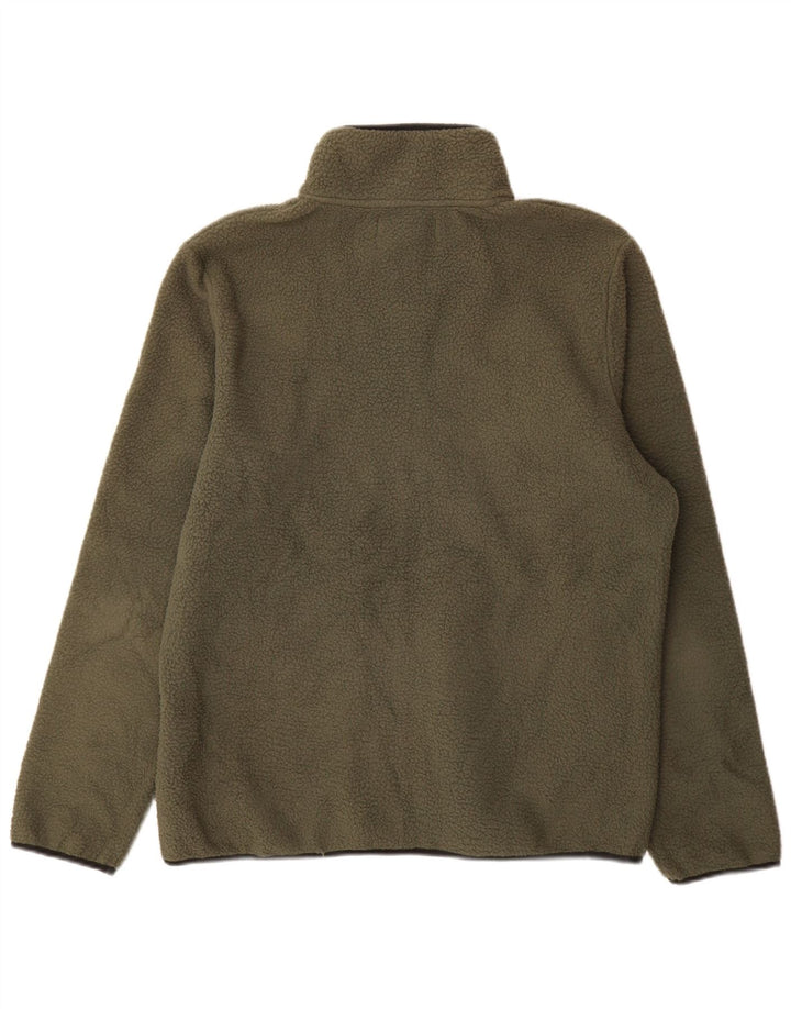 Giacca in pile da uomo Brugi UK 42 XL Poliestere color block verde