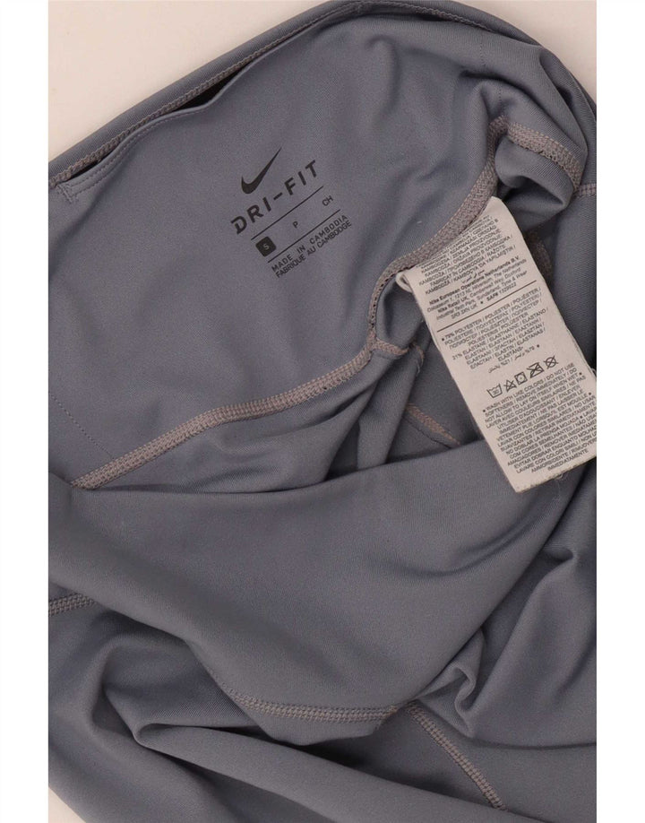 Leggings Nike Dri Fit da donna UK 8 Small Grigio Poliestere