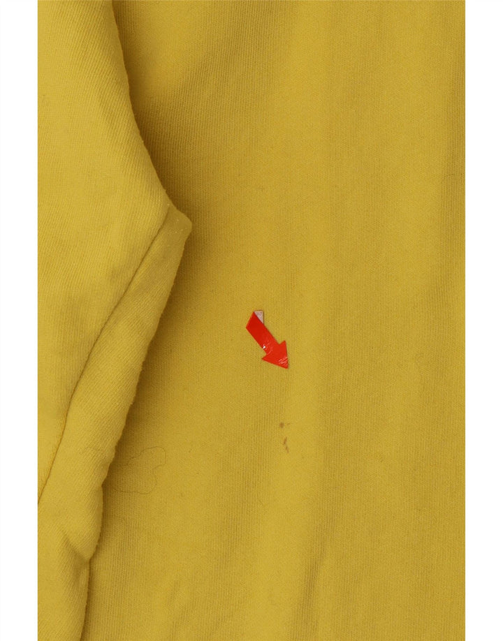 ELVSTROM Mens Sweatshirt Jumper XL Yellow Cotton Vintage Elvstrom and Second-Hand Elvstrom from Messina Hembry 