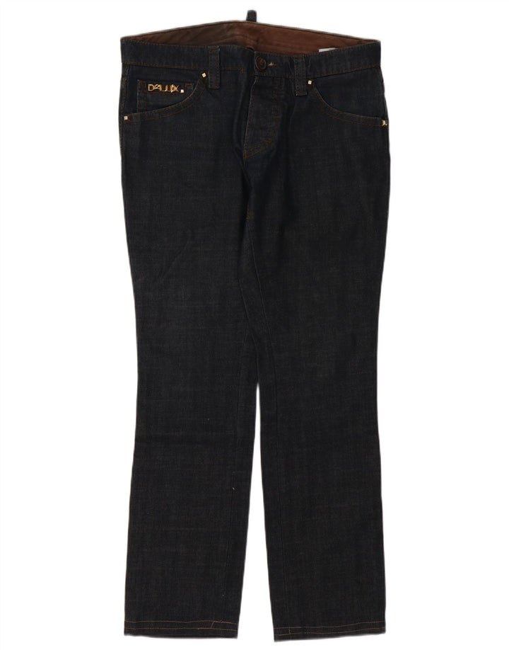 DSQUARED2 Jeans slim da donna IT 48 XL W32 L31 Cotone blu navy