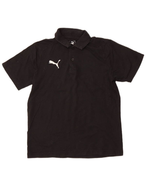 Polo PUMA da ragazzo 13-14 anni Nera