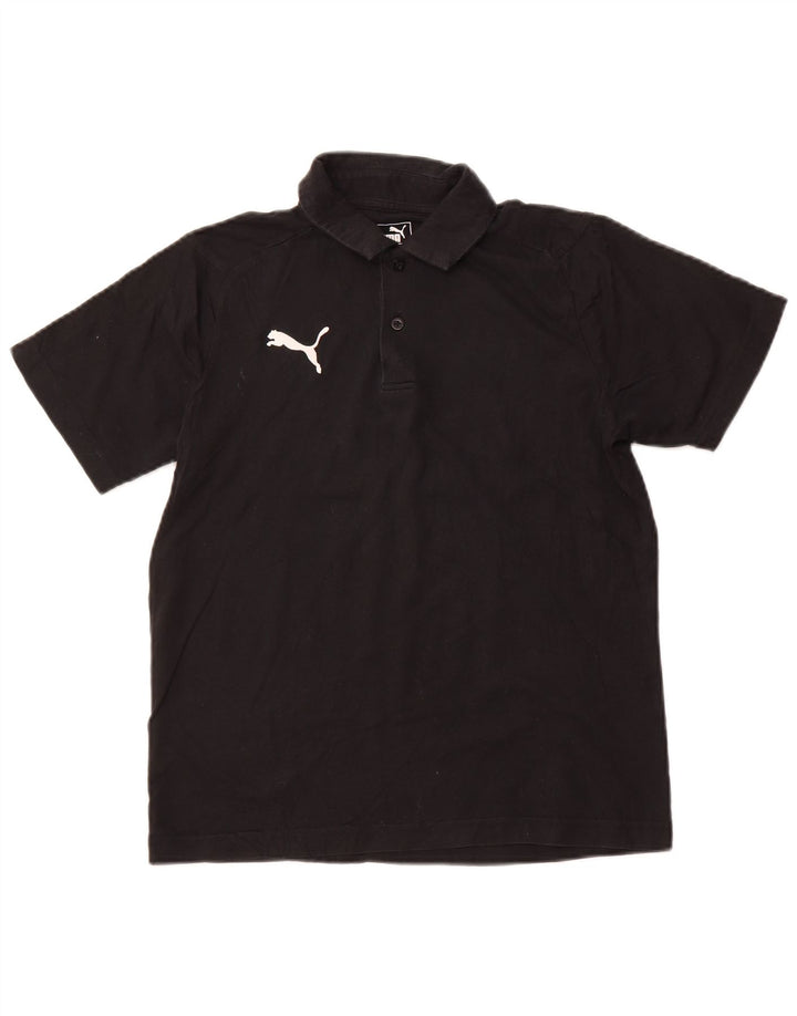 Polo PUMA da ragazzo 13-14 anni Nera