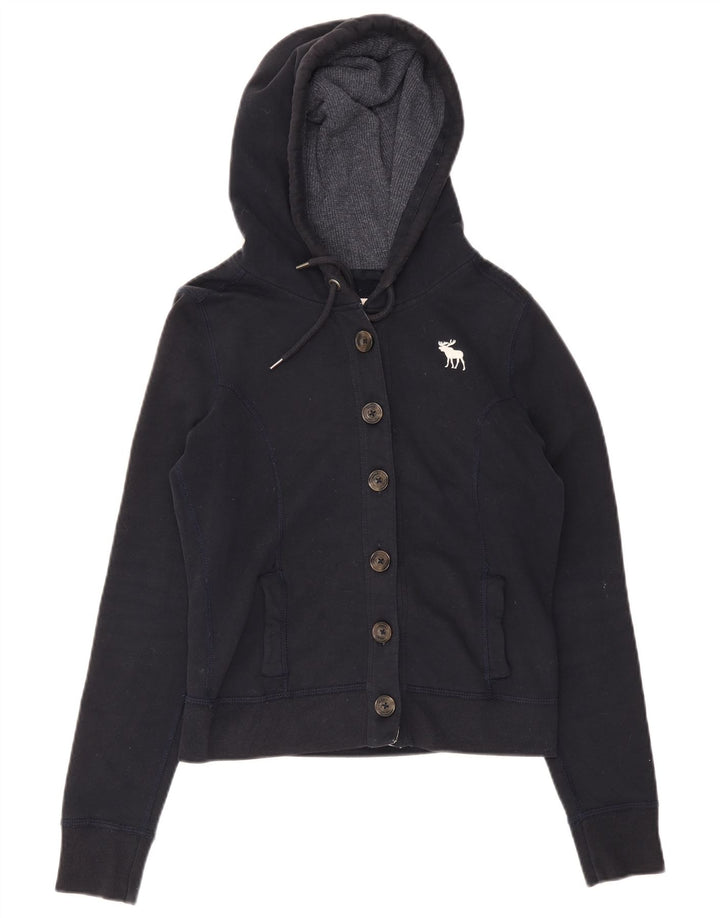 Giacca da tuta da donna Abercrombie & Fitch UK 14 blu navy medio