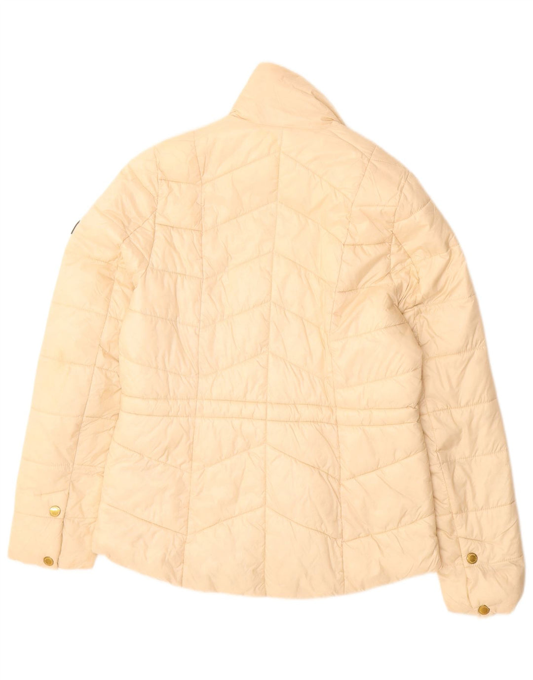 Giacca imbottita da donna BARBOUR UK 10 Small Beige Poliammide