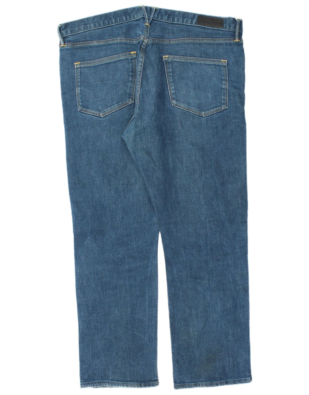 Jeans dritti autografi da uomo Marks & Spencer W36 L27 cotone blu