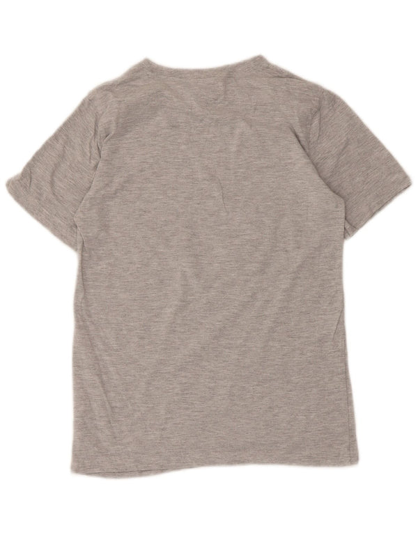 T-shirt grafica per ragazzi Hurley Top 12-13 anni in cotone grigio