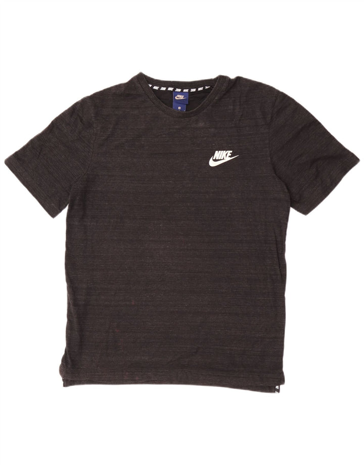 T-shirt Nike da uomo in cotone mélange grigio medio
