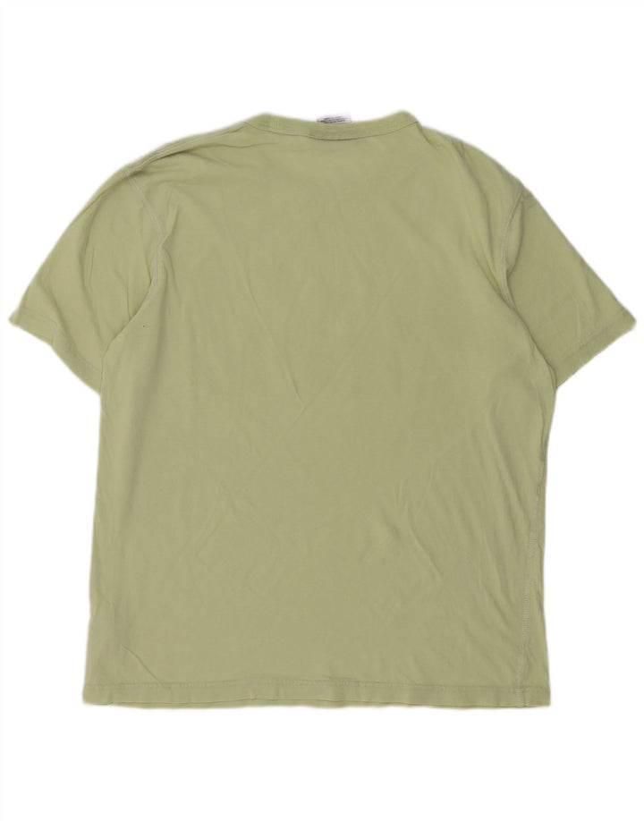 T-shirt grafica da uomo Adidas Top in cotone verde medio