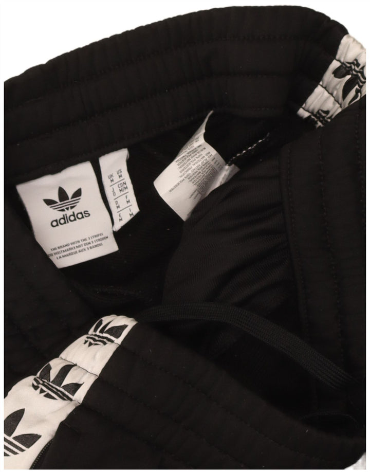 Pantaloni da tuta grafica da uomo Adidas Joggers Medium Black Colourblock