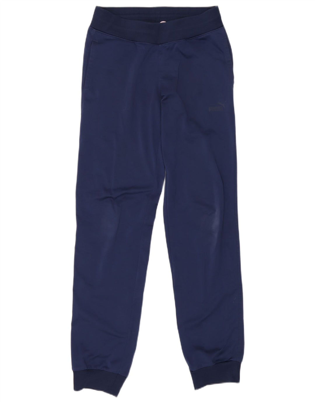 Pantaloni da tuta da donna PUMA Joggers UK 10 Small Poliestere blu navy