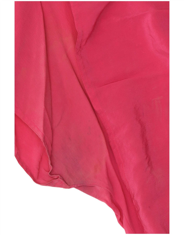 MARELLA Camicetta da donna Top UK 16 Large Rosa Seta