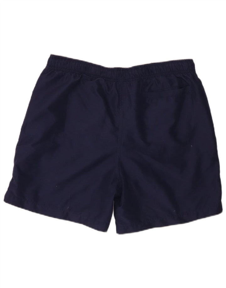 Pantaloncini da bagno da uomo Fila medi blu navy in poliestere