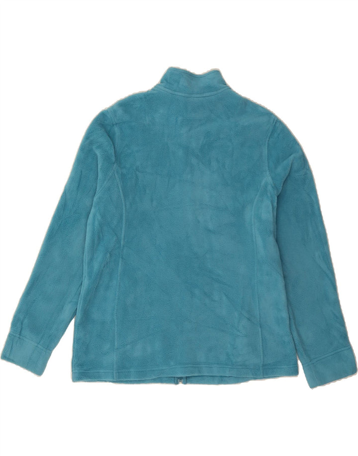 L.L.BEAN Womens Fleece Jacket UK 14 Medium Blue Polyester Vintage L.L.Bean and Second-Hand L.L.Bean from Messina Hembry 