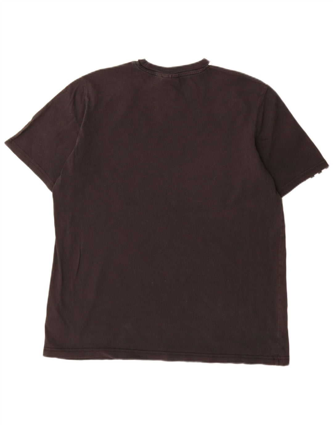 T-shirt Adidas da uomo grande in cotone nero
