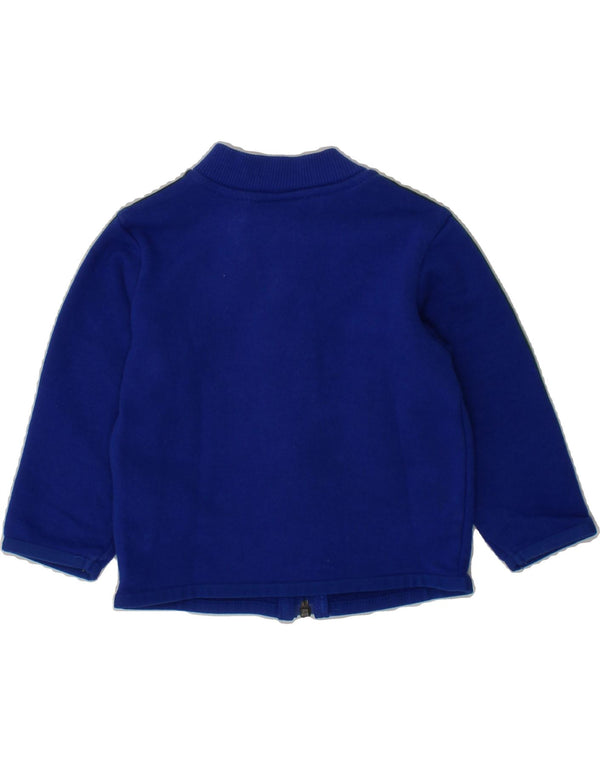 ADIDAS Baby Boys Graphic Tracksuit Top Jacket 3-6 Months Blue Cotton