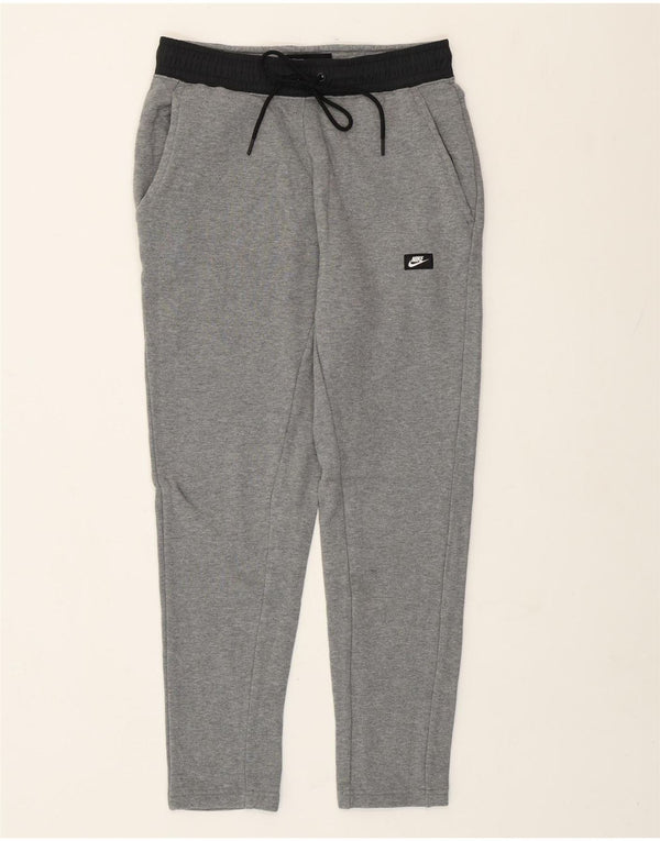 Pantaloni della tuta da donna Nike Small in cotone grigio