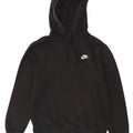 Felpa con cappuccio da uomo Nike Small in cotone nero