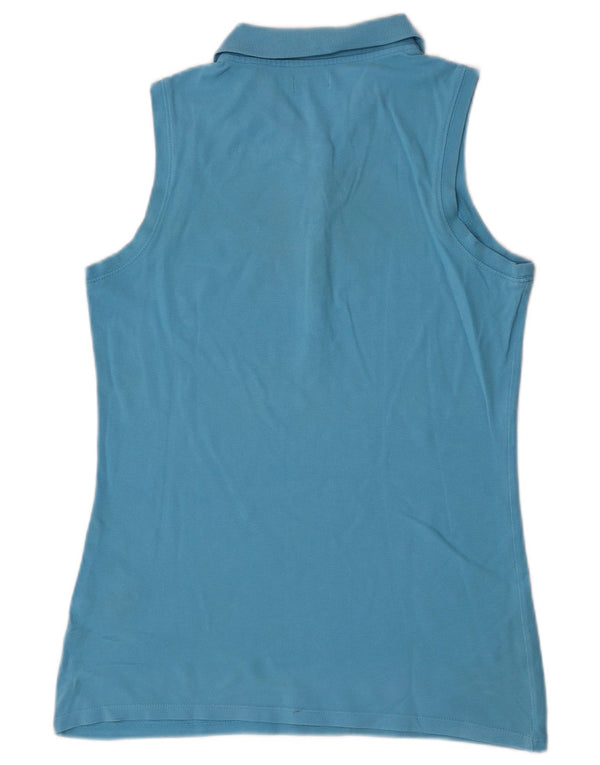 Polo senza maniche da donna Diadora UK 14 Large Blu Cotone