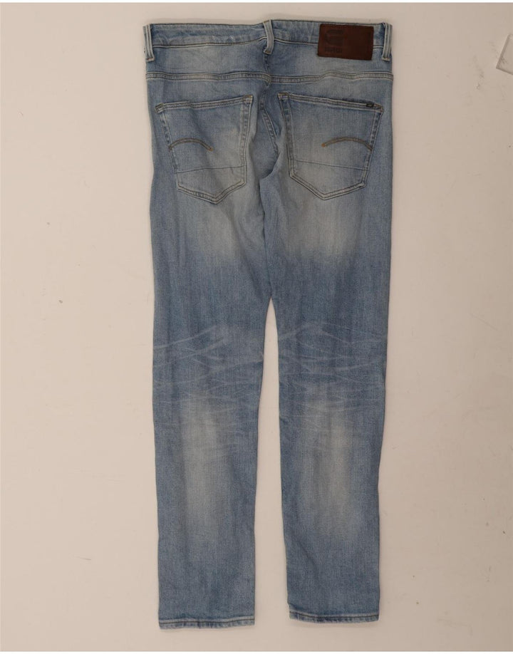Jeans slim da uomo G-Star 3301 W33 L32 cotone blu